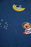 Thin Bamboo Kids Towel | Space Traveler| Ultra Soft, Quick Dry, Lightweight || 124 x 68 cm, 450 GSM, Eco-Friendly Thin Bamboo Kids Towel | Space Traveler| Ultra Soft, Quick Dry, Lightweight || 124 x 68 cm, 450 GSM, Eco-Friendly