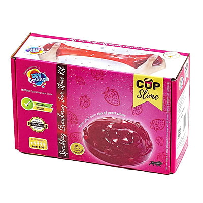Sparkling Strawberry jam slime