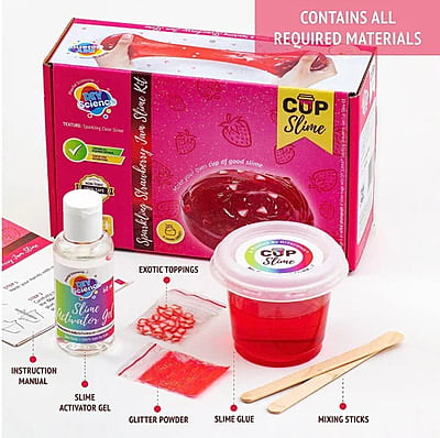 Sparkling Strawberry jam slime Sparkling Strawberry jam slime