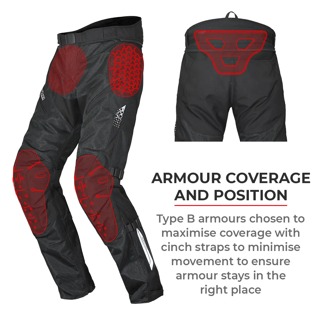 Viaterra Spencer - Street Mesh Motorcycle Riding Pants Viaterra Spencer - Street Mesh Motorcycle Riding Pants