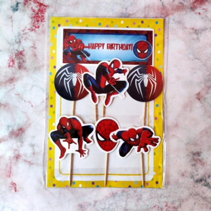 Spiderman Theme Topper Spiderman Theme Topper