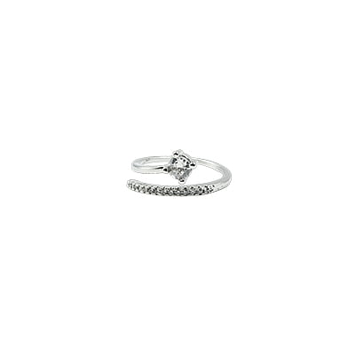 Fancy Finger Ring - Square Studded Fancy Finger Ring - Square Studded