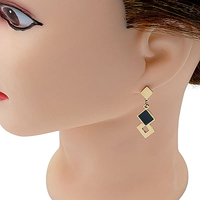 Anti-Tarnish Square Stylish Earrings Anti-Tarnish Square Stylish Earrings