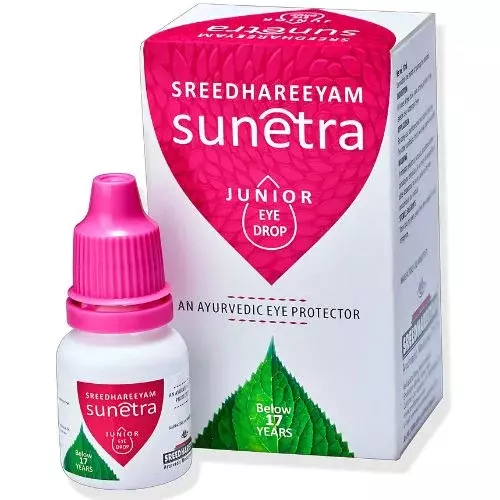 Sreedhareeyam Ayurveda Sunetra Junior Herbal Eye Drops Sreedhareeyam Ayurveda Sunetra Junior Herbal Eye Drops