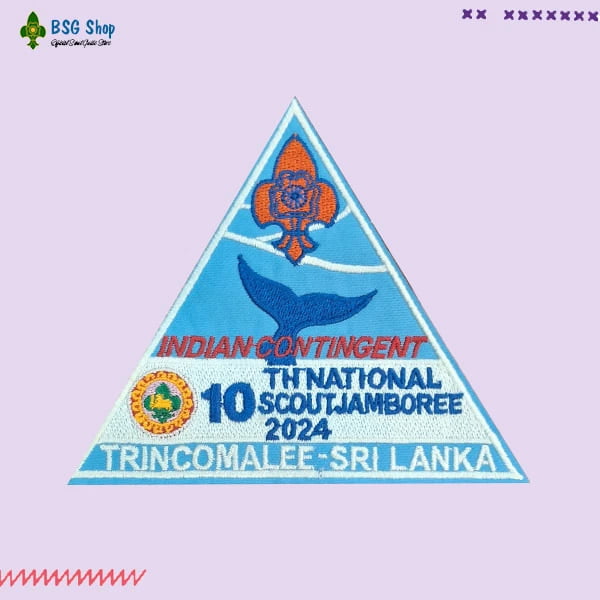 10th Srilanka National Jamboree Badge 10th Srilanka National Jamboree Badge
