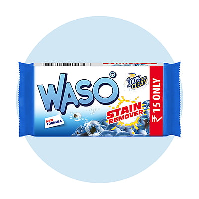 WASO | Stain Remover Detergent Cake 150G (Pack of 12)