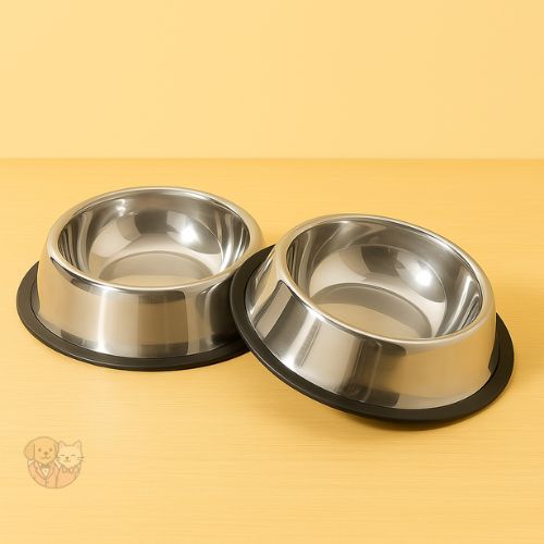 Stainless Steel Dog Bowl with Anti-Ant Design & Rubber Base โ Durable Pet Feeder Bowl Stainless Steel Dog Bowl with Anti-Ant Design & Rubber Base โ Durable Pet Feeder Bowl