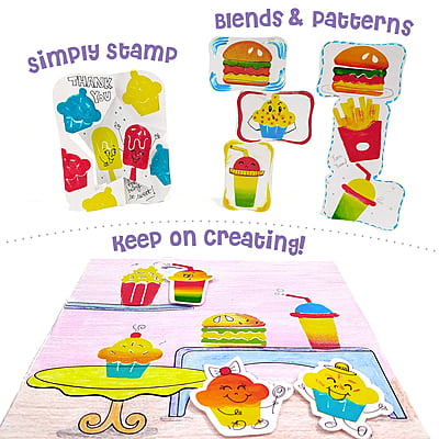 Stamp Art Food Stamp Art Food