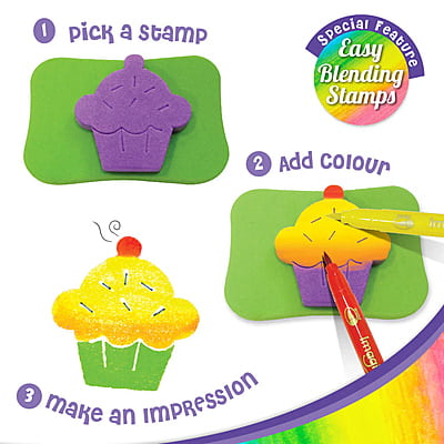 Stamp Art Food Stamp Art Food