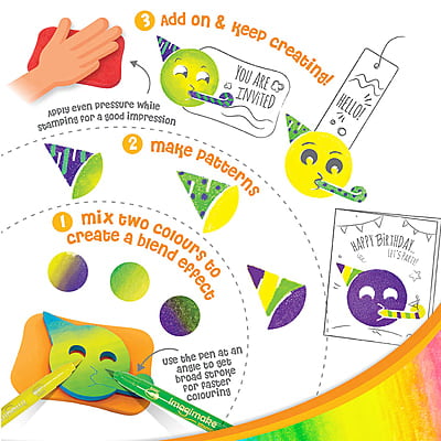 Stamp Art Smiley