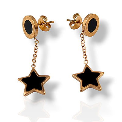 Anti-Tarnish Star Drop Earrings Anti-Tarnish Star Drop Earrings