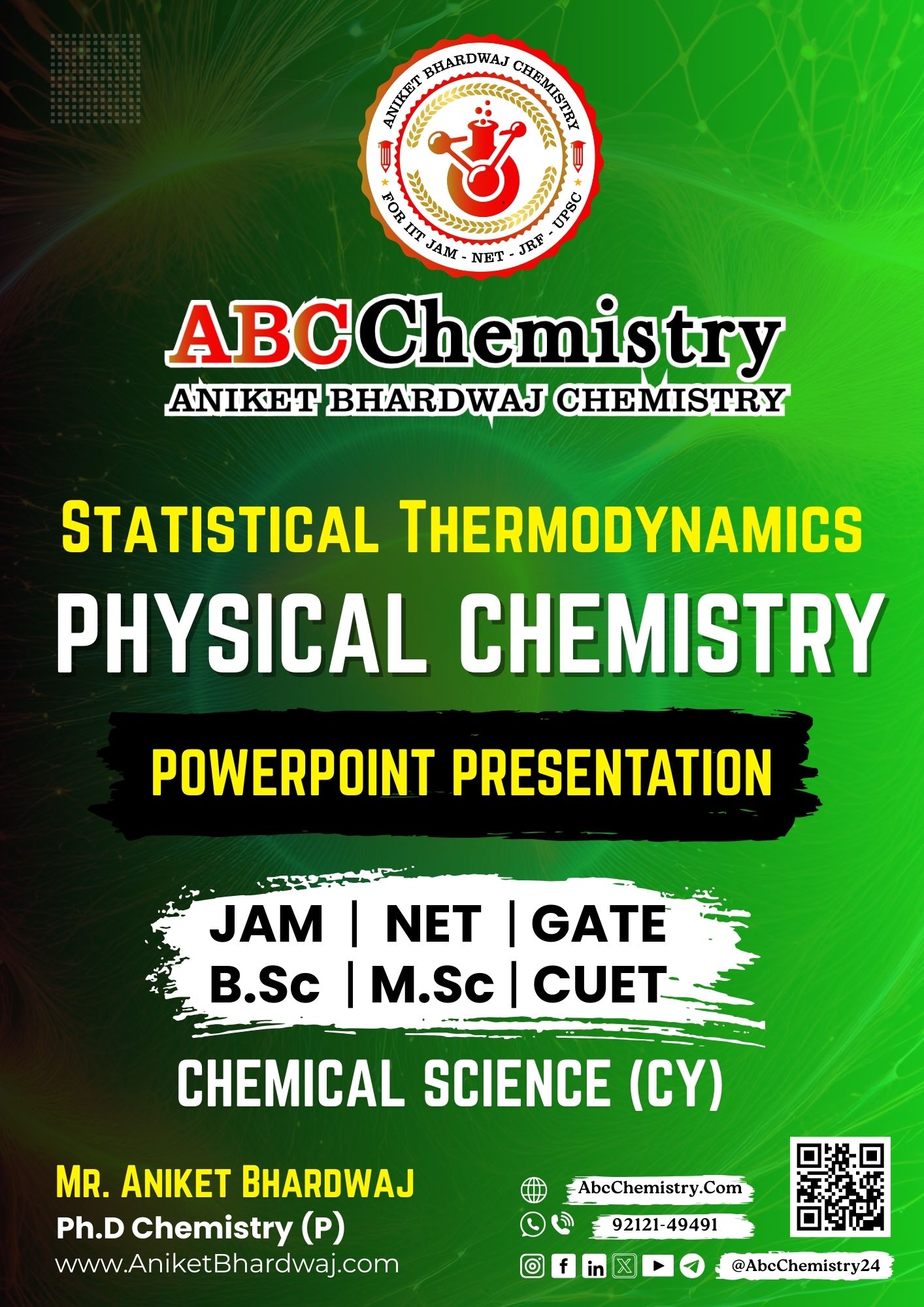 Statistical Thermodynamics Study Material