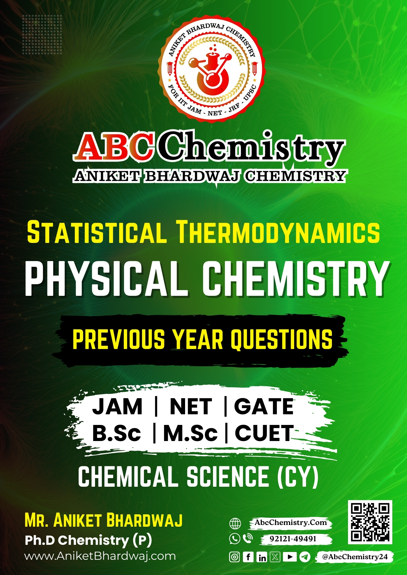 Statistical Thermodynamics Study Material