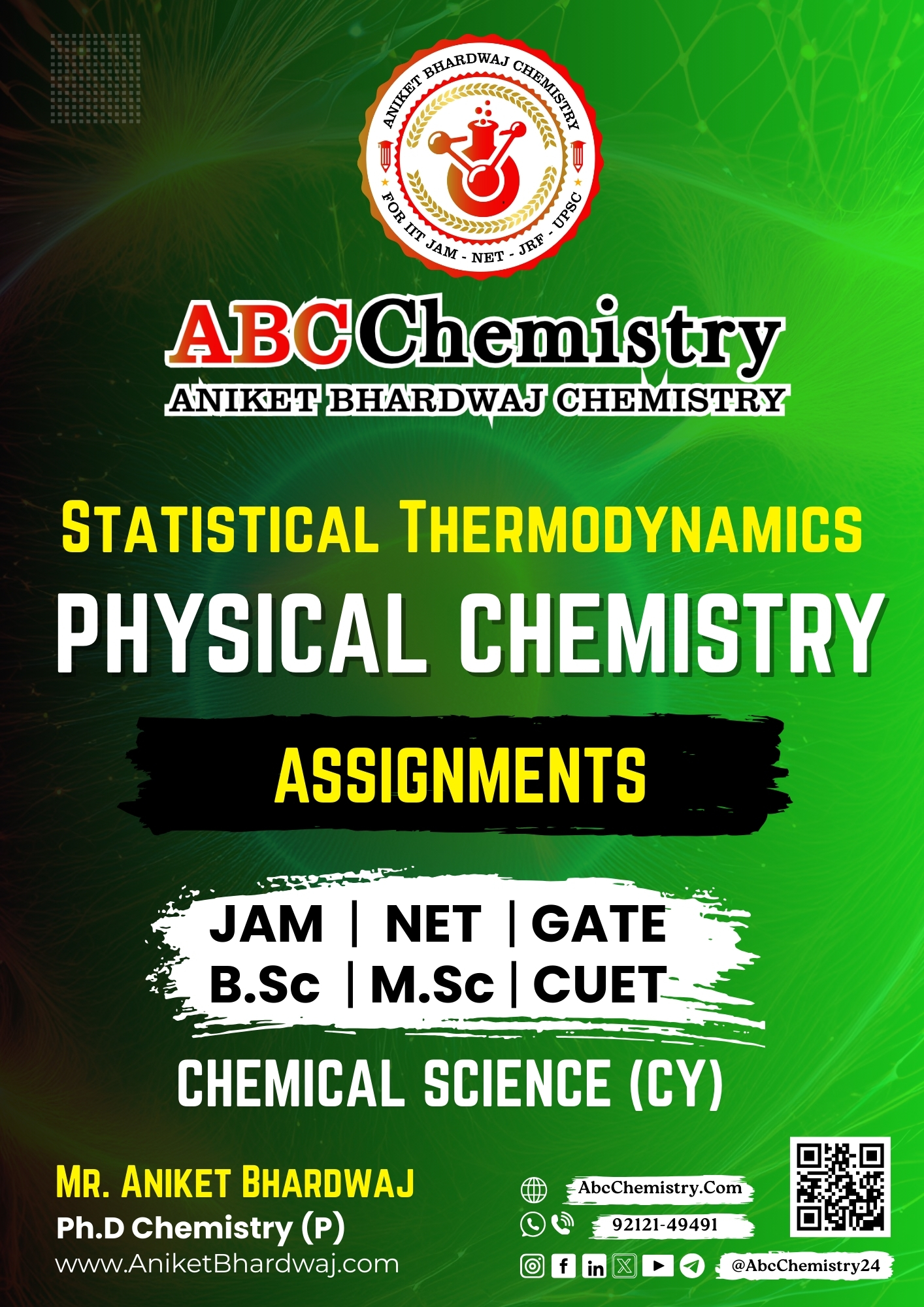 Statistical Thermodynamics Study Material