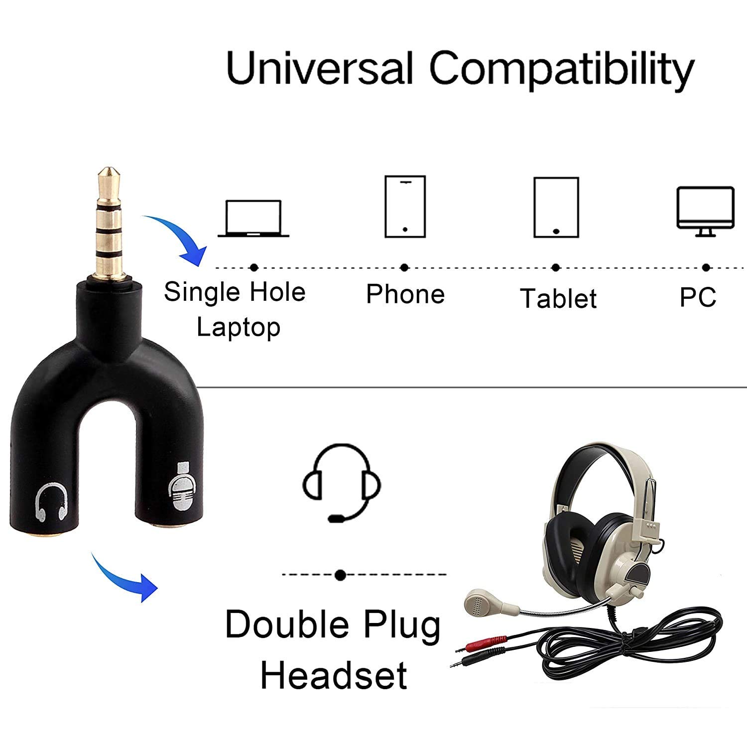 Sterio To 2 Female (Cable) Convertor Sterio To 2 Female (Cable) Convertor