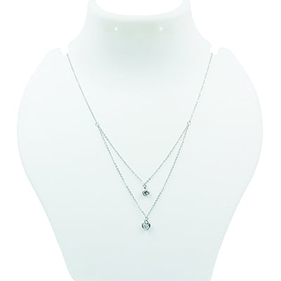 Layered Chain - Stone Heart Layered Chain - Stone Heart