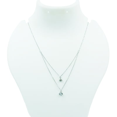 Layered Chain - Stone Heart Layered Chain - Stone Heart