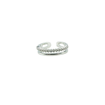 Fancy Finger Ring - Stone Sequence Fancy Finger Ring - Stone Sequence