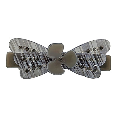 Stylish Butterfly Rifle Green French Barrette Stylish Butterfly Rifle Green French Barrette