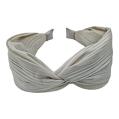 Stylish Grey Plain Knotted Headband Stylish Grey Plain Knotted Headband