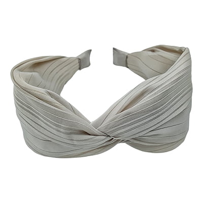 Stylish Grey Plain Knotted Headband Stylish Grey Plain Knotted Headband