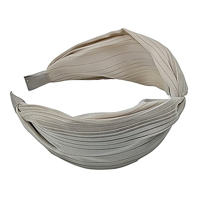Stylish Grey Plain Knotted Headband Stylish Grey Plain Knotted Headband
