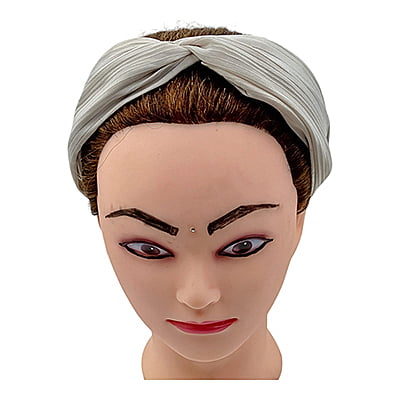 Stylish Grey Plain Knotted Headband Stylish Grey Plain Knotted Headband