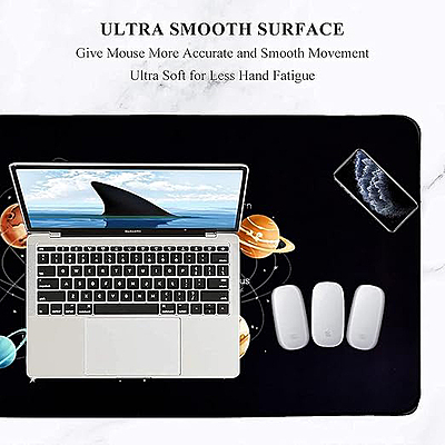 Sublimation Printed Mouse Pad XXL with Non-Slip Rubber Base Computer & Desk - 60 x 30 x 0.2 cm - Solar System Sublimation Printed Mouse Pad XXL with Non-Slip Rubber Base Computer & Desk - 60 x 30 x 0.2 cm - Solar System