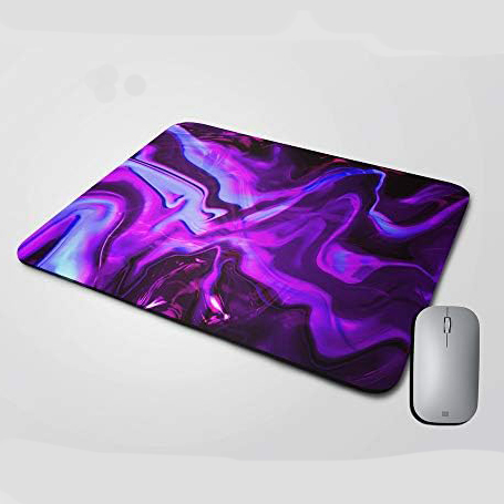 Sublimation PrintedMouse Pad Non-Slip Rubber for Laptops Gaming Purple Color Melting (9 x 7.5 Inches) Sublimation PrintedMouse Pad Non-Slip Rubber for Laptops Gaming Purple Color Melting (9 x 7.5 Inches)