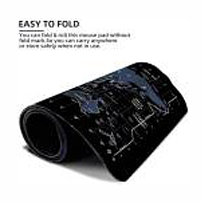Surinka World Map Extended Size (800 mm x 300 mm x 2 mm) Gaming Mouse Pad Mousepad (Black) Surinka World Map Extended Size (800 mm x 300 mm x 2 mm) Gaming Mouse Pad Mousepad (Black)