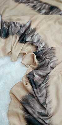 Viscose Summer Cool Cotton 3d Print Design and Crystal Stone