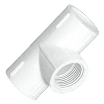 Threaded Tee (Plastic), 25mm, 1(Inch), Supreme Aqua Gold uPVC High Pressure Plumbing System