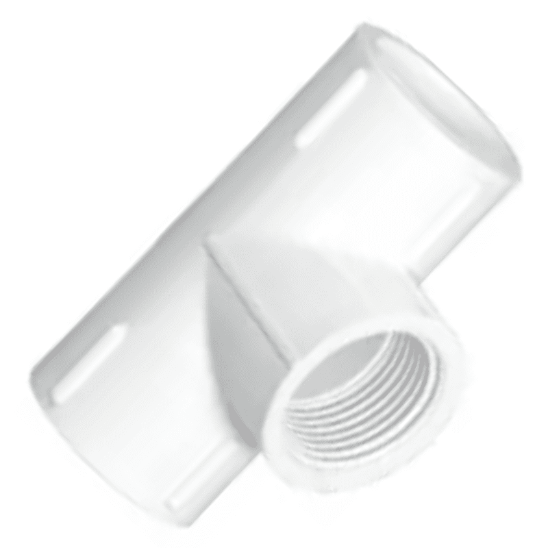 Threaded Tee (Plastic), 40mm, 1-1/2(Inch), Supreme Aqua Gold uPVC High Pressure Plumbing System