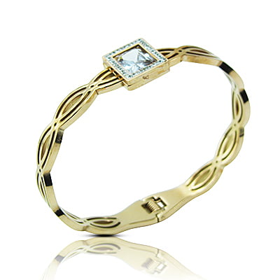 Stainless Steel Bracelet - Swirl Strap Stainless Steel Bracelet - Swirl Strap