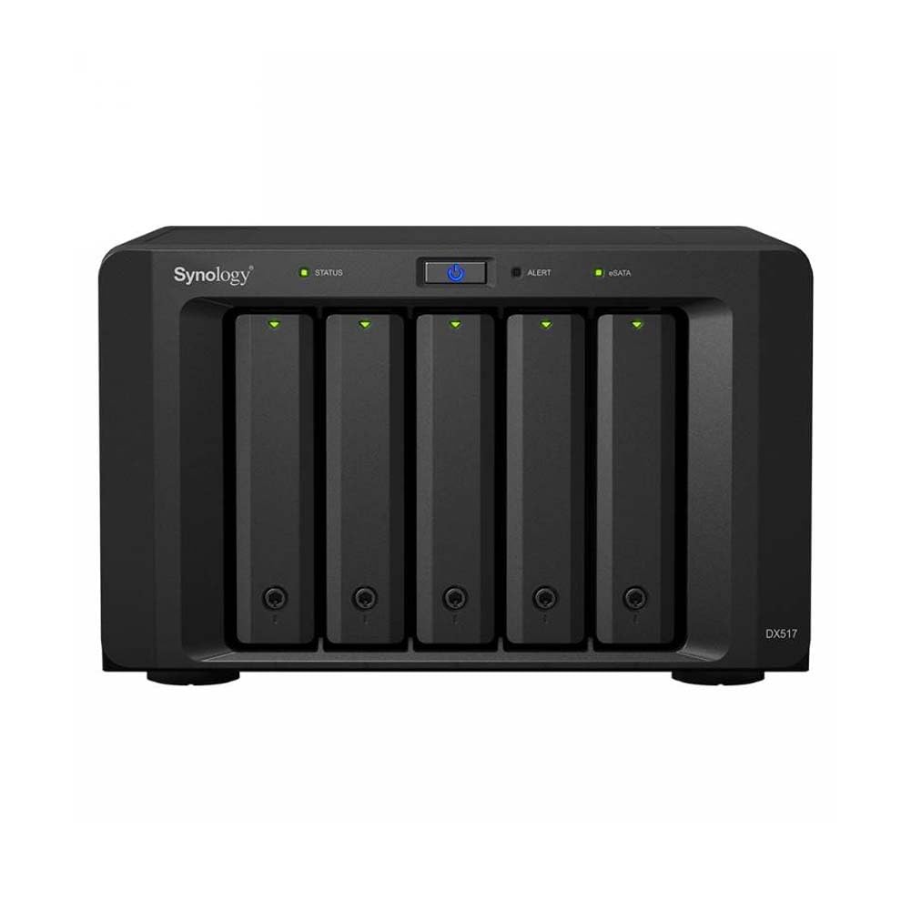Synology DX517 5 Bay Disk Expansion Unit (Black) Synology DX517 5 Bay Disk Expansion Unit (Black)