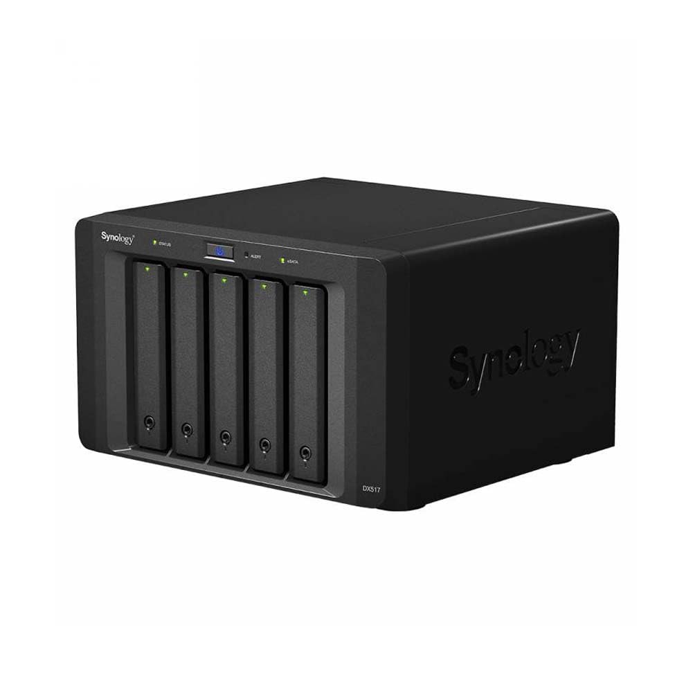 Synology DX517 5 Bay Disk Expansion Unit (Black) Synology DX517 5 Bay Disk Expansion Unit (Black)