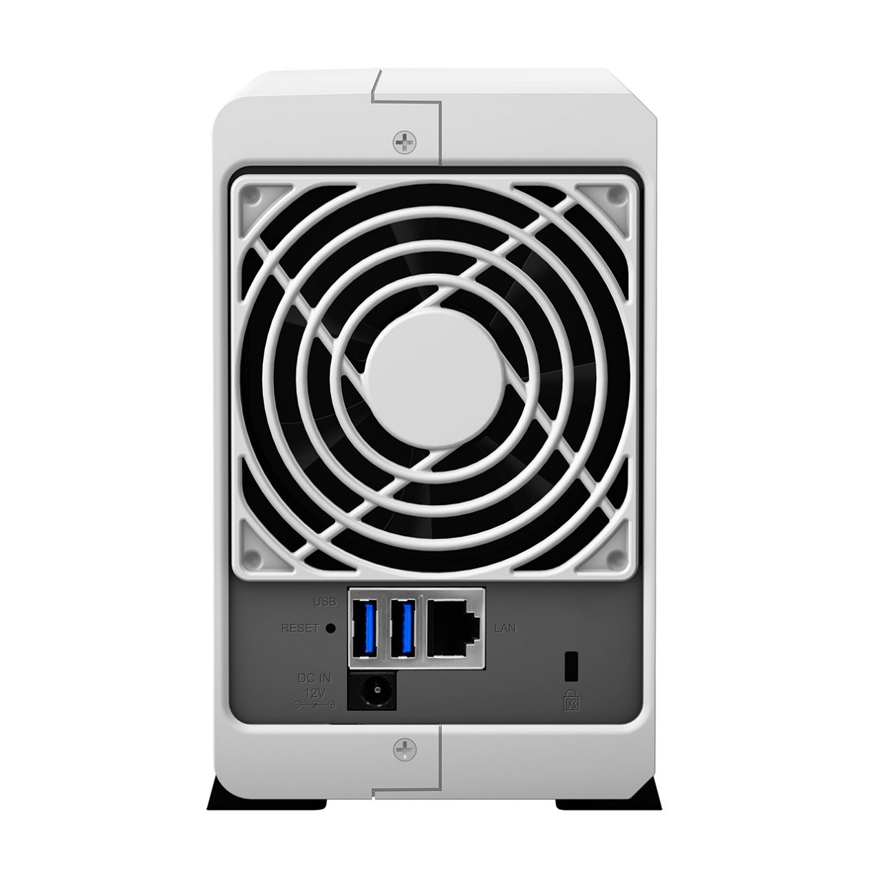 Synology DiskStation DS223J 2-Bay Network Attached Storage Enclosure Drive - White Synology DiskStation DS223J 2-Bay Network Attached Storage Enclosure Drive - White