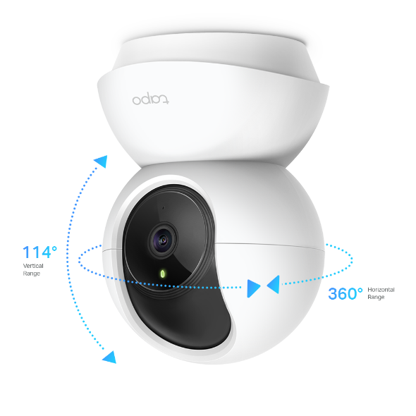 TP-Link Tapo TC70 2MP 1080P Indoor PT Smart WiFi Camera, 360 View, Works with Alexa & Google Home, 2-Way Audio, Night Vision, SD Storage TP-Link Tapo TC70 2MP 1080P Indoor PT Smart WiFi Camera, 360 View, Works with Alexa & Google Home, 2-Way Audio, Night Vision, SD Storage