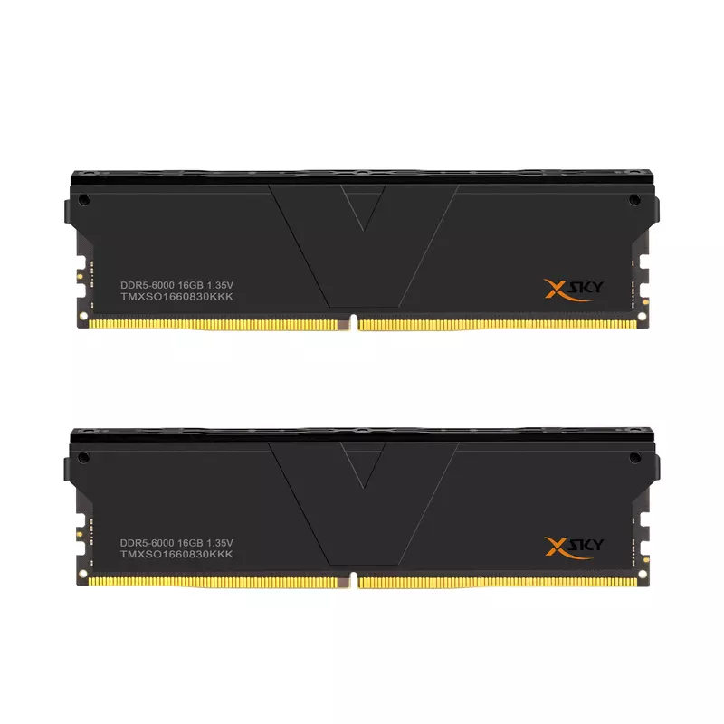 XSKY V-COLOR DDR5 Gaming Memory Manta INTEL XMP CL30/1.35V - 6000Mhz (TMXSO1660830KKK) XSKY V-COLOR DDR5 Gaming Memory Manta INTEL XMP CL30/1.35V - 6000Mhz (TMXSO1660830KKK)