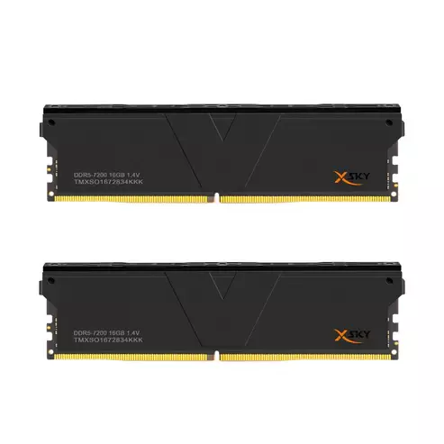 XSKY V-COLOR DDR5 Gaming Memory Manta INTEL XMP 32GB Kit (16GBx2) CL34/1.4V-7200Mhz, TMXSO1672834KKK XSKY V-COLOR DDR5 Gaming Memory Manta INTEL XMP 32GB Kit (16GBx2) CL34/1.4V-7200Mhz, TMXSO1672834KKK