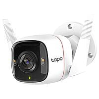 TP-Link Tapo C320WS Outdoor Security Wi-Fi Smart Camera, 4MP 2K QHD (2560x1440) High Definition with Built-in Siren Night Vision