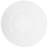 Turntable Platter LP - Silicone Rubber Mat - White - TP-SRMW Turntable Platter LP - Silicone Rubber Mat - White - TP-SRMW