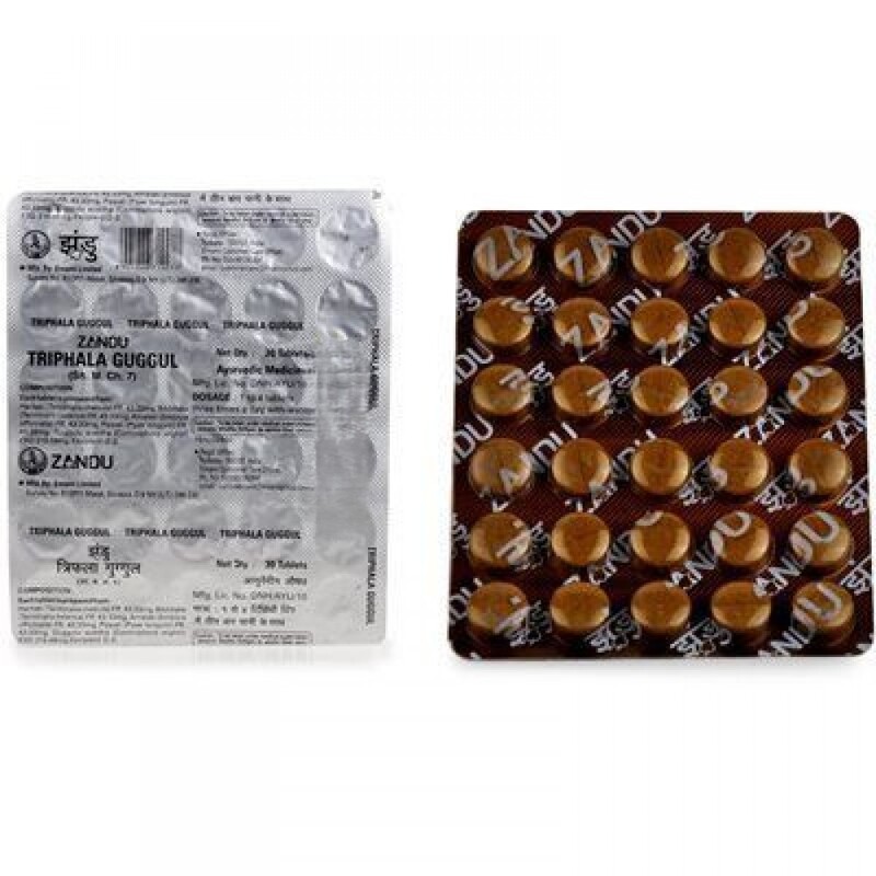 Zandu Triphala Gugul Guti Zandu Triphala Gugul Guti
