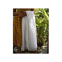 Soft Cotton Waffle Bath Towel - Plain (Pack of 2)