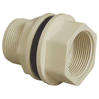Tank Connector, 15mm, 1/2(Inch), Life Line C-PVC Hot and Cold Water System 