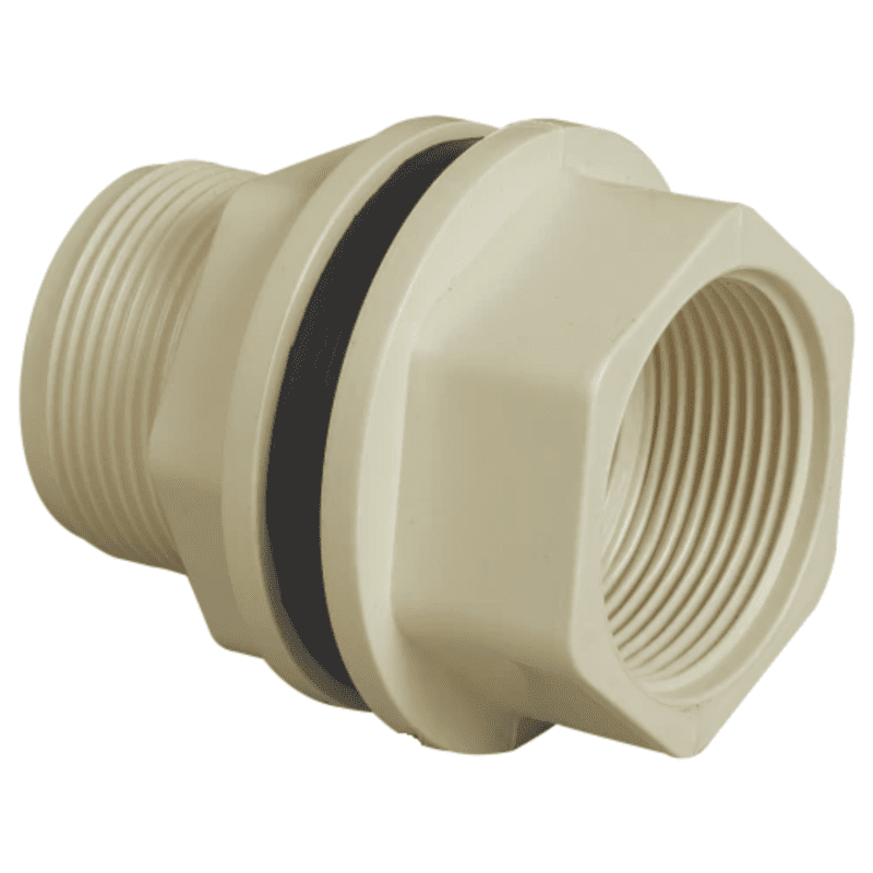 Tank Connector, 15mm, 1/2(Inch), Life Line C-PVC Hot and Cold Water System 