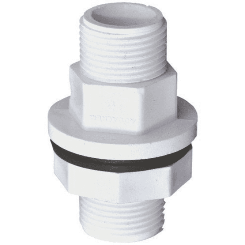 Tank Connector SCH-80, 40mm, 1-1/2(Inch), Supreme Aqua Gold uPVC High Pressure Plumbing System
