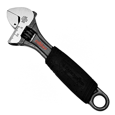 Taparia Adjustable Spanners (1172-S-10) With Soft Grip (Phosphate Finish)