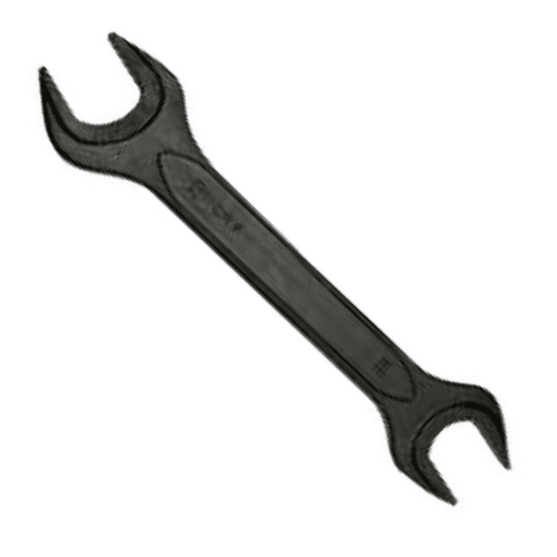 Taparia Double Ended Spanner (DER) 75 x 80 mm (Ribbed) - Phosphated