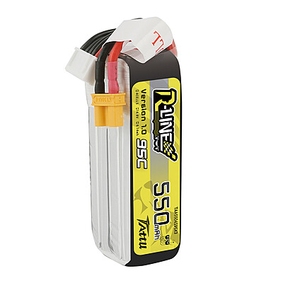 Tattu R-Line 550mAh 95C 14.8V 4S Lipo Battery Tattu R-Line 550mAh 95C 14.8V 4S Lipo Battery